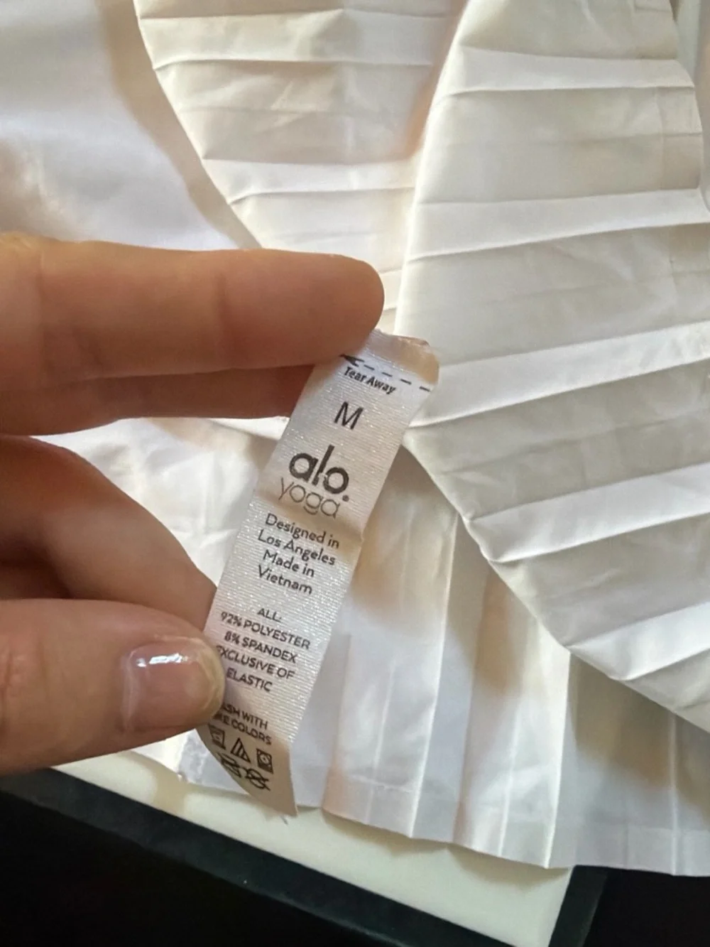 Alo tennis skirt